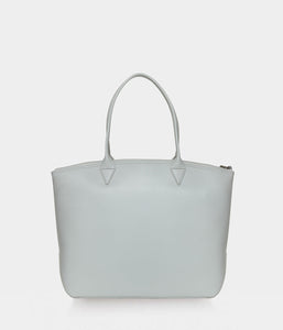 Sac cabas vegan pour femme Jolly Apple Skin gris perle sans cuir, éthique, écoresponsable, écologique, recyclé et sans cruauté