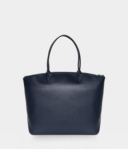 Sac cabas vegan pour femme Jolly Apple Skin bleu marine, sans cuir, éthique, écoresponsable, écologique, recyclé et sans cruauté