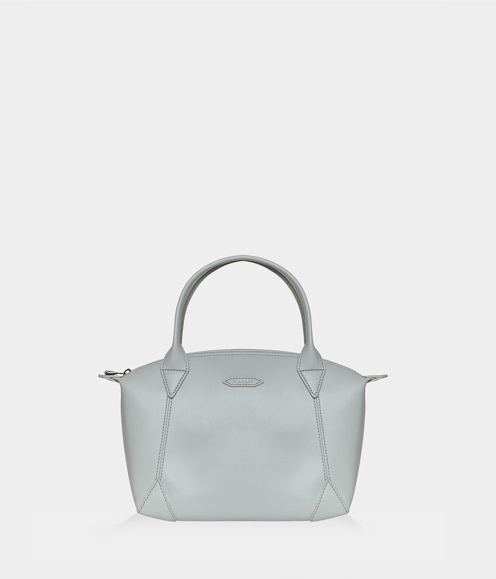 Sac à main similicuir vegan pour femme Pretty Full Apple Skin gris perle sans cuir, éthique, écoresponsable, écologique, recyclé et sans cruauté.