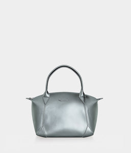 Sac à main similicuir vegan pour femme Pretty Full Apple Skin argent sans cuir, éthique, écoresponsable, écologique, recyclé et sans cruauté