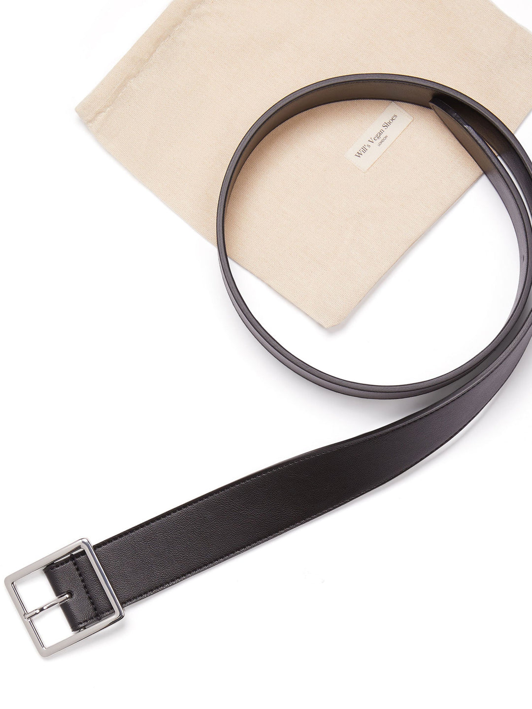 Damen-Gürtel mit quadratischer Schnalle 4cm