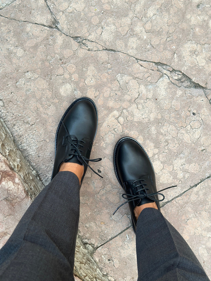 derbies eco-responsables et vegan noires femme