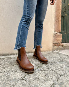 bottines vegan marron femme