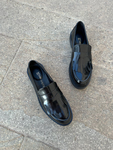 mocassins vegan femme noir