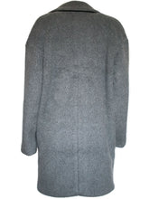 Charger l&#39;image dans la galerie, Manteau Vegan Oversize Gris