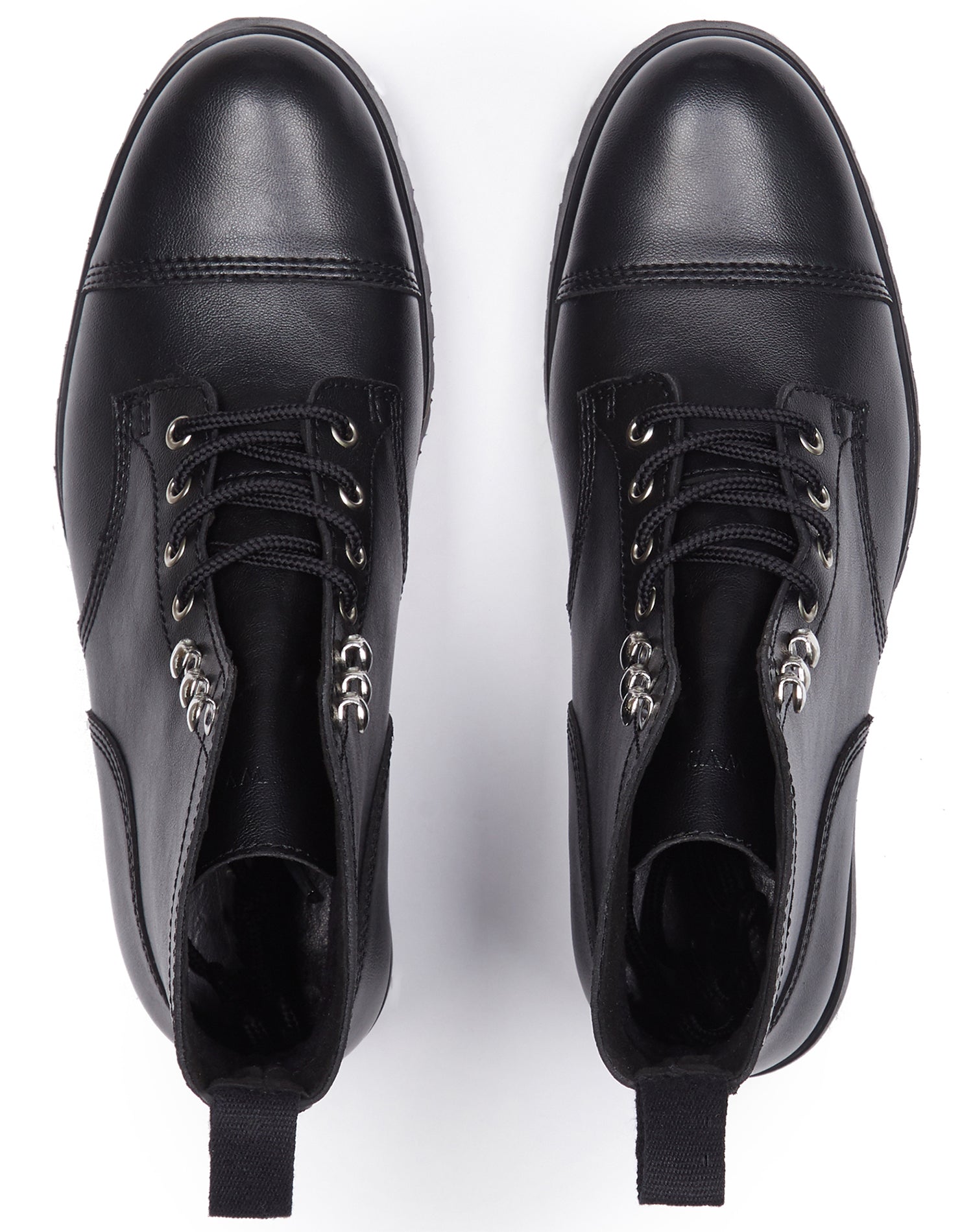 Worker Style Ankle Boots in Vegan Leather Will s Work Boots Zebra Vegan Shop