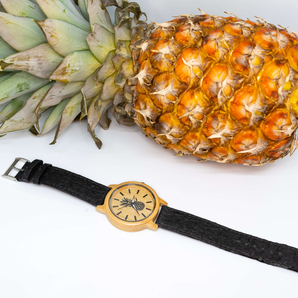 montre éthique bois