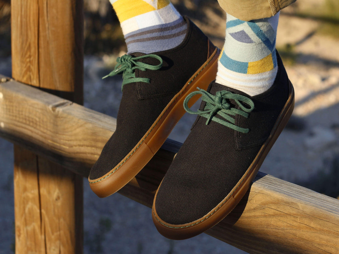 Basket vegan homme recyclées