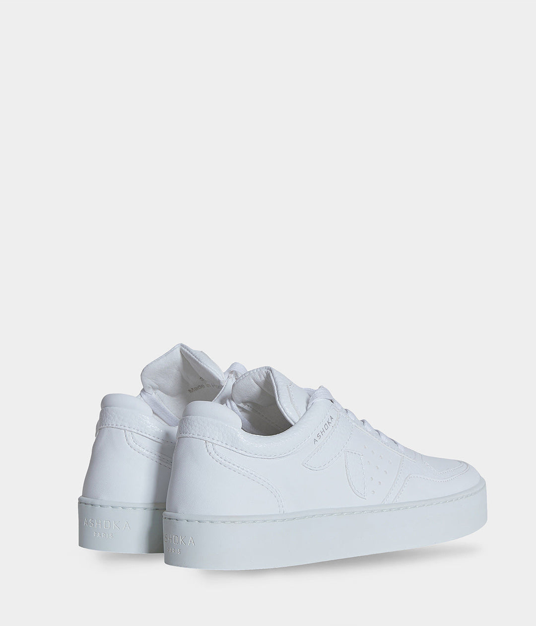 Sneaker Matéo basse biosourcée &amp; recyclée blanche - Tennis éthique, écoresponsable et vegan