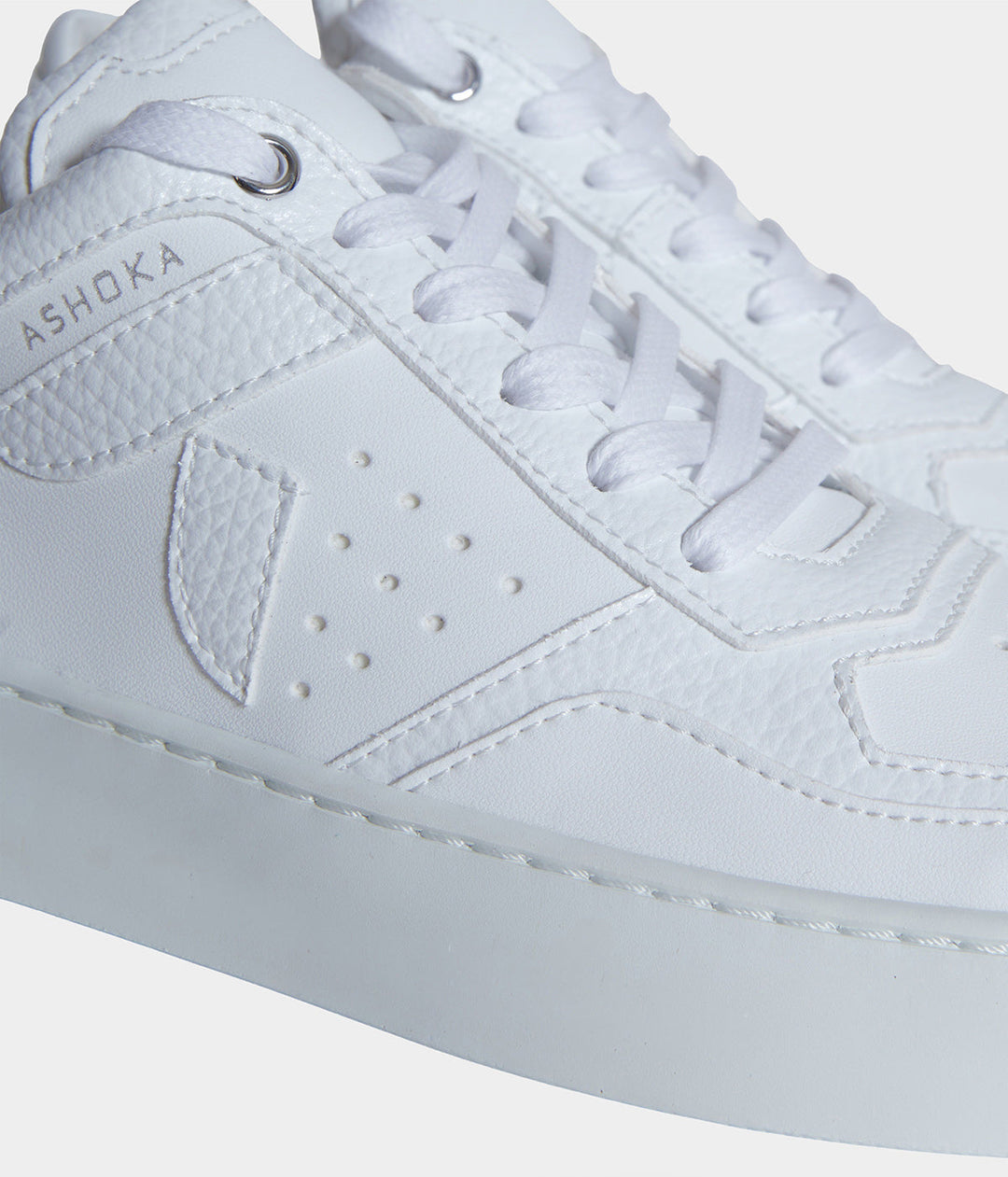 Sneaker Matéo basse biosourcée &amp; recyclée blanche - Tennis éthique, écoresponsable et vegan