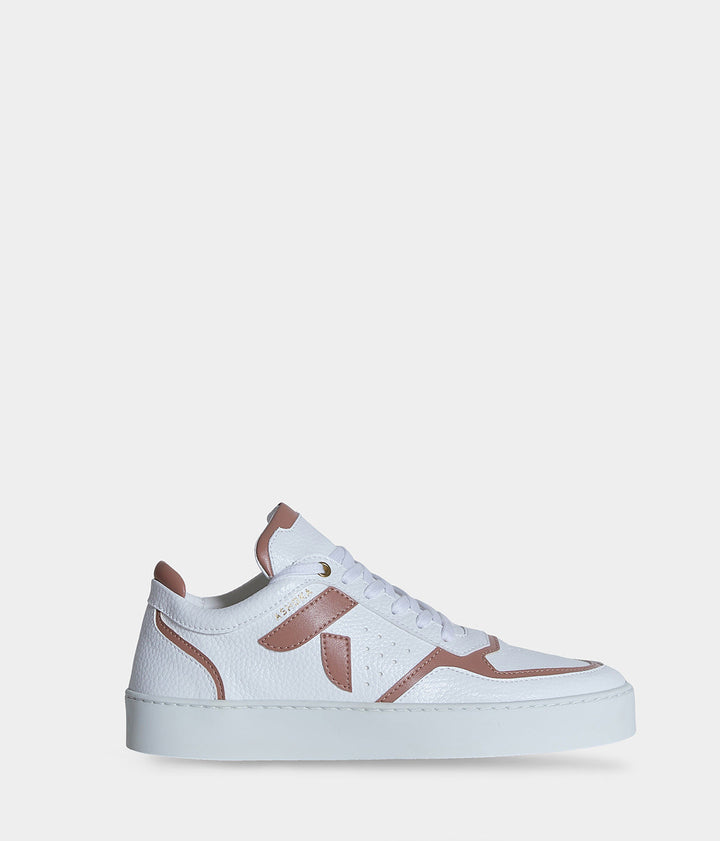 Sneaker Matéo basse biosourcée &amp; recyclée nude - Tennis éthique, écoresponsable et vegan