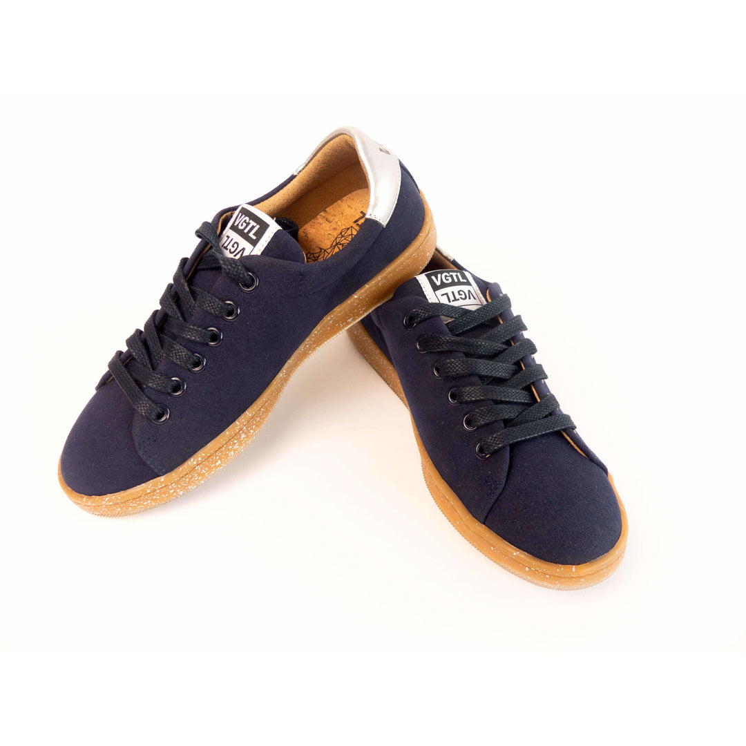 baskets vegan bleu marine