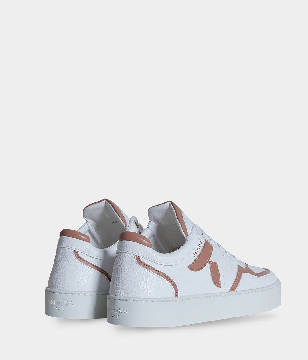 Sneaker Matéo basse biosourcée &amp; recyclée nude 3/4- Tennis éthique, écoresponsable et vegan