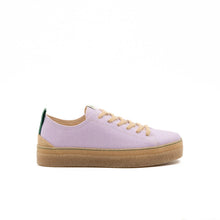 Laden Sie das Bild in den Galerie-Viewer, baskets vegan en toile mauve