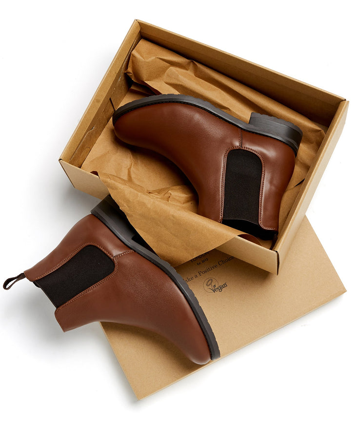 bottines femme ethique marron