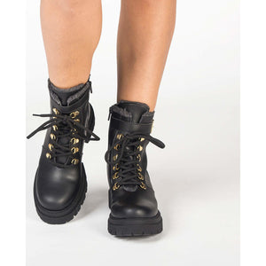 bottines vegan fourrées