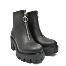 Load image into Gallery viewer, bottines plateform zip