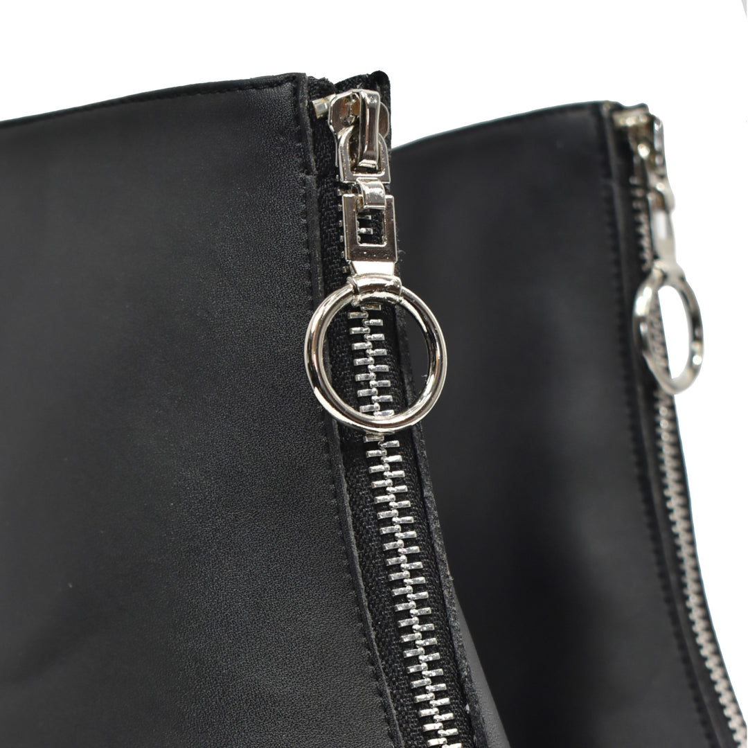 bottines fermeture zip