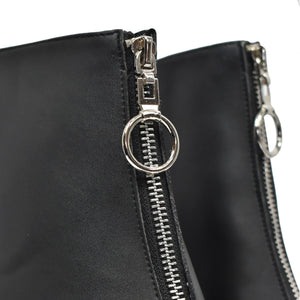 bottines fermeture zip