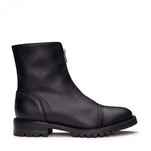 bottines vegan éthiques noires