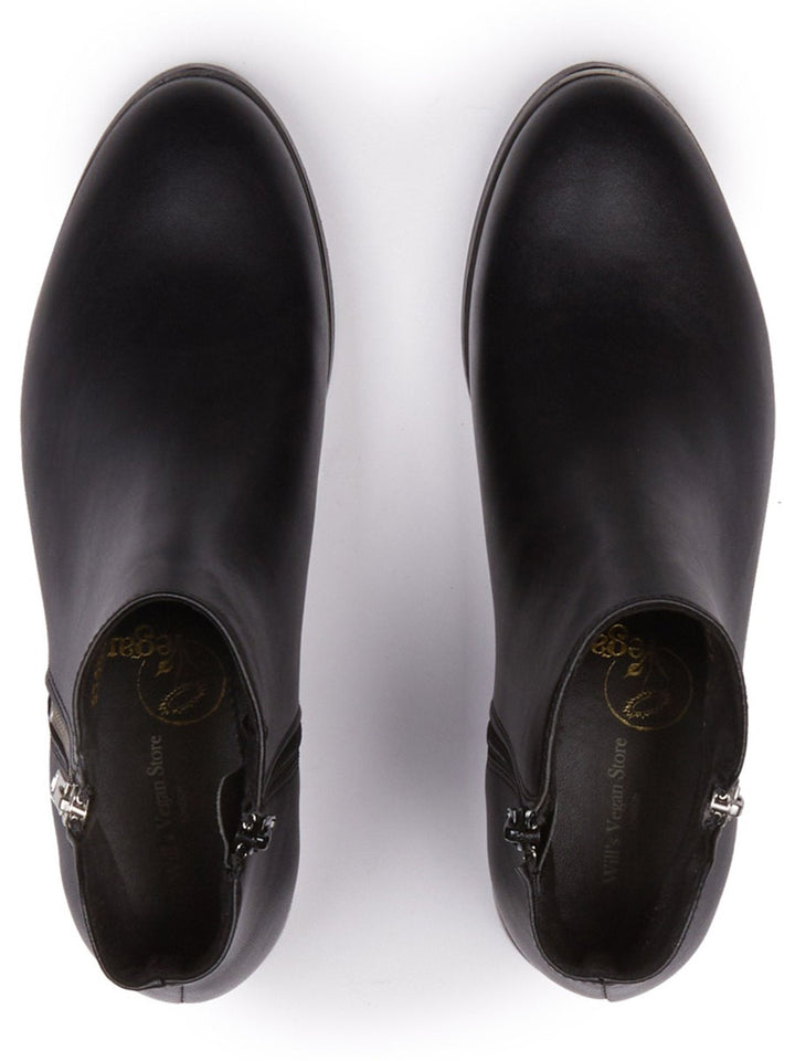 bottines vegan noire basses | Will&