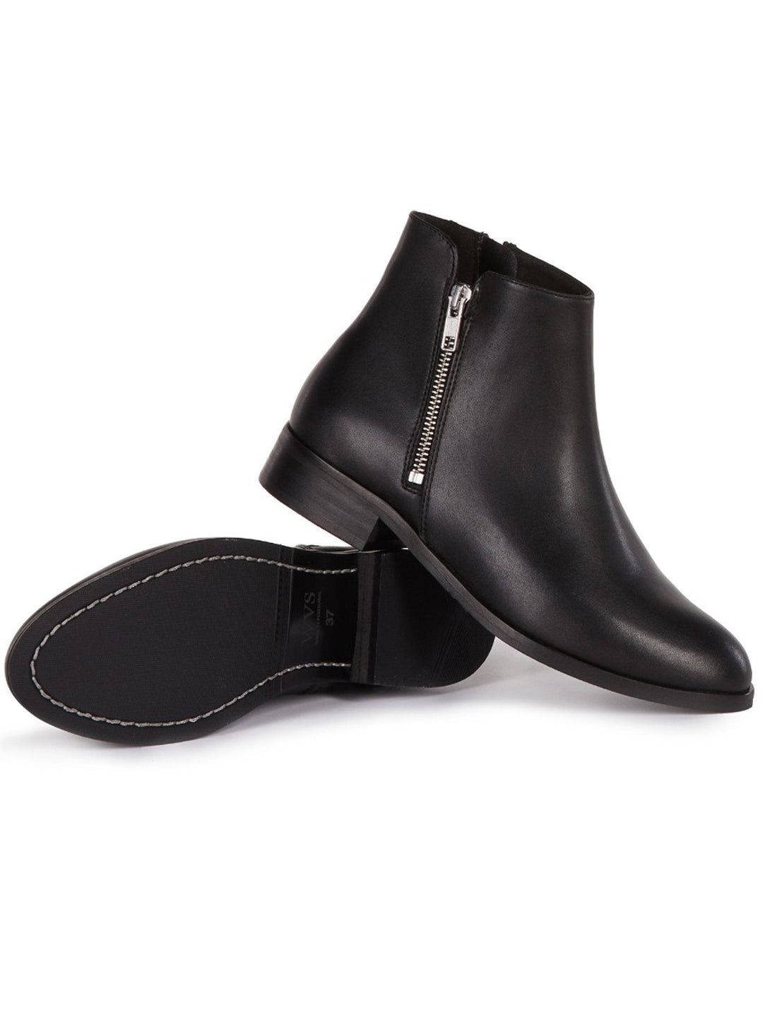bottines vegan noire basses | Will&