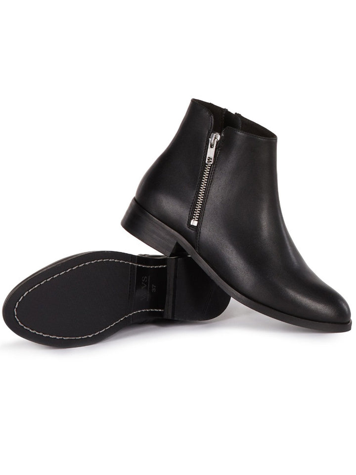 bottines vegan noire basses | Will&