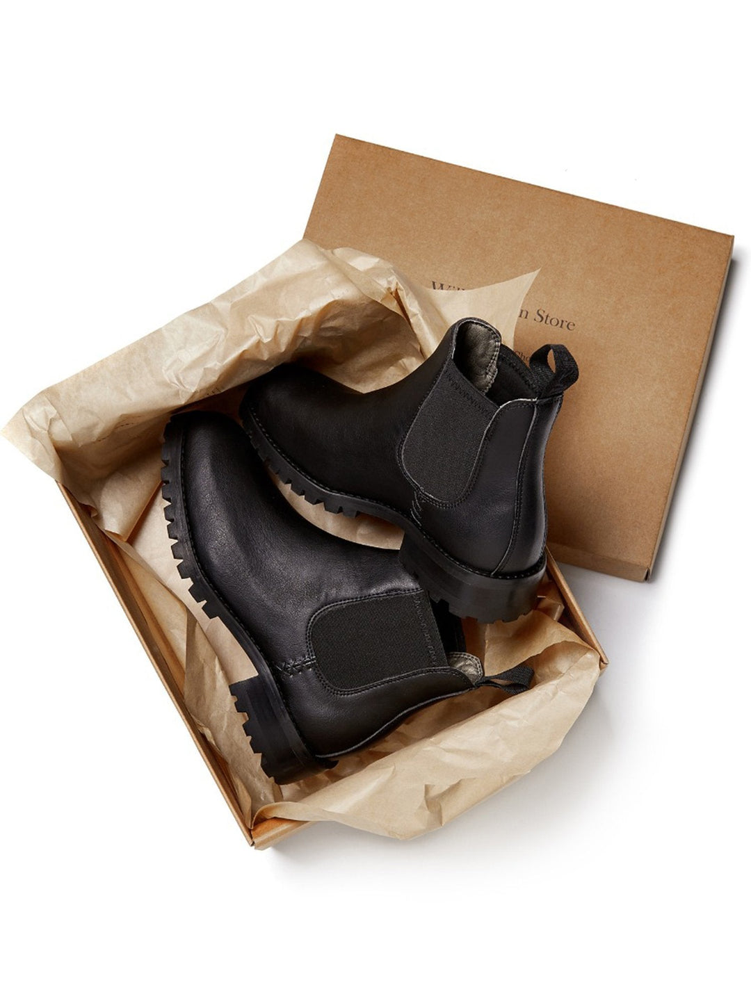 Vegan femme Waterproof Chelsea Boots 