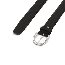 Charger l&#39;image dans la galerie, ceinture noire vegan sans cuir animale