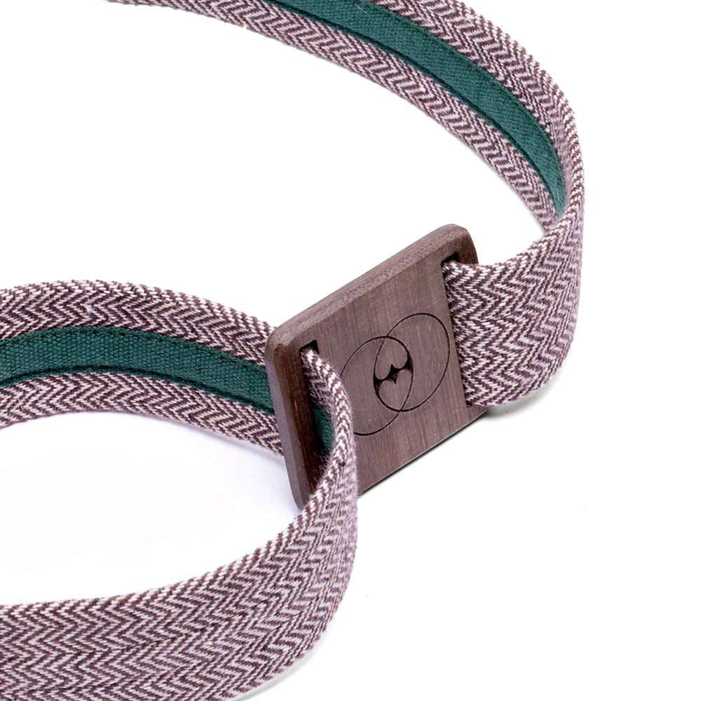 ceinture vegan en coton recyclé et bambou