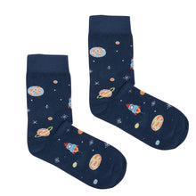 Load image into Gallery viewer, chaussettes originales motifs espace