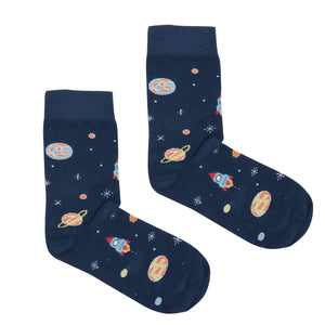 chaussettes originales motifs espace