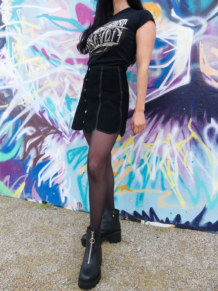 boots vegan rock