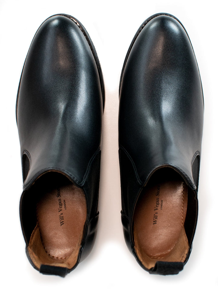 Chelsea boots vegan noirs