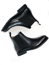 Charger l&#39;image dans la galerie, Chelsea boots vegan noirs