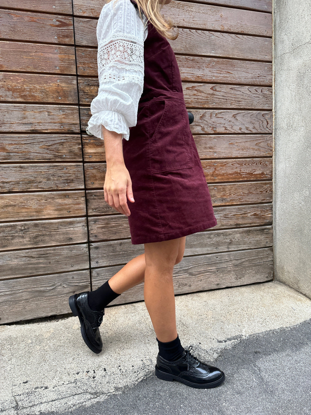 derbies Oxford noir à lacets vegan