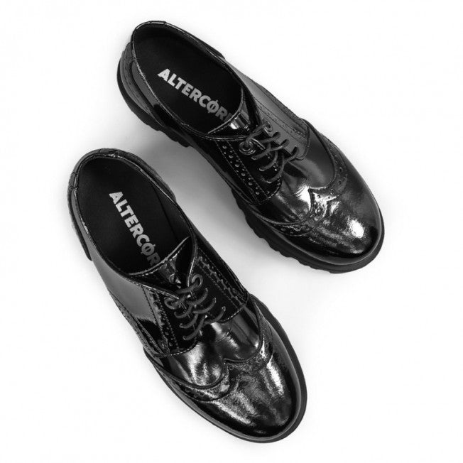 derbies vegan noire femme