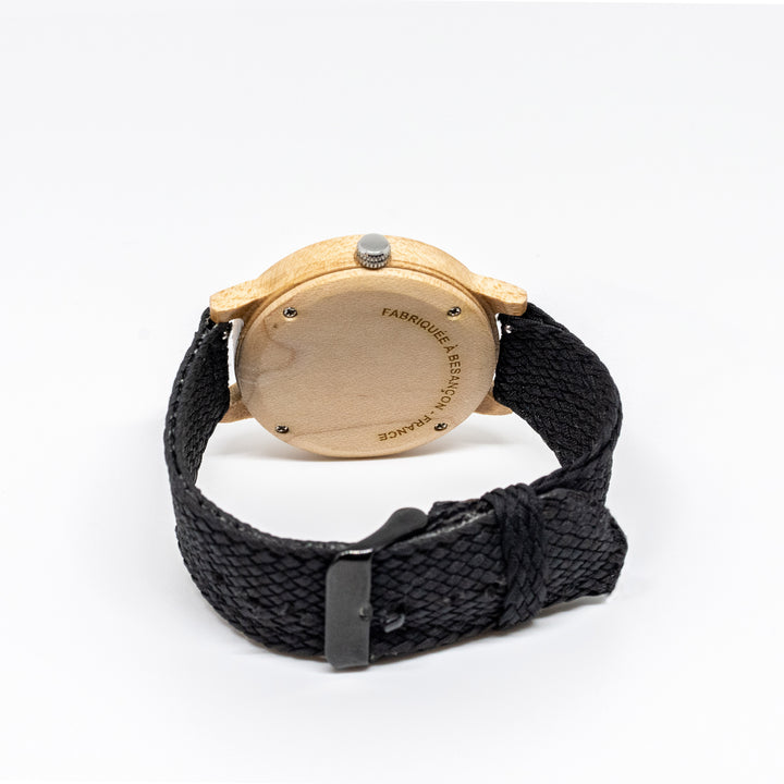 montre éthique bois