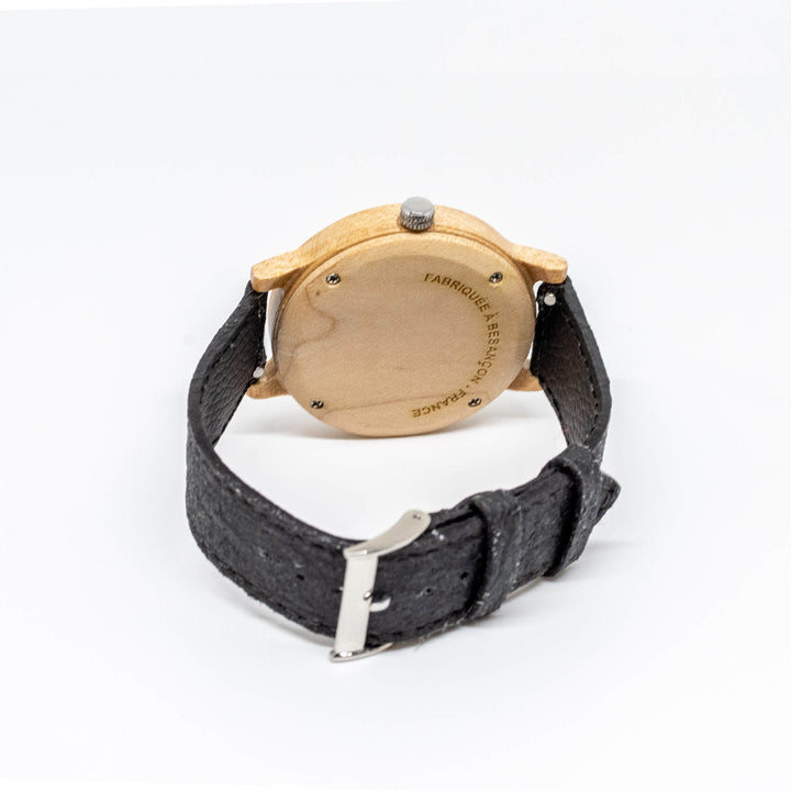 montre éthique bois
