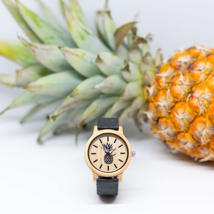 montre éthique bois
