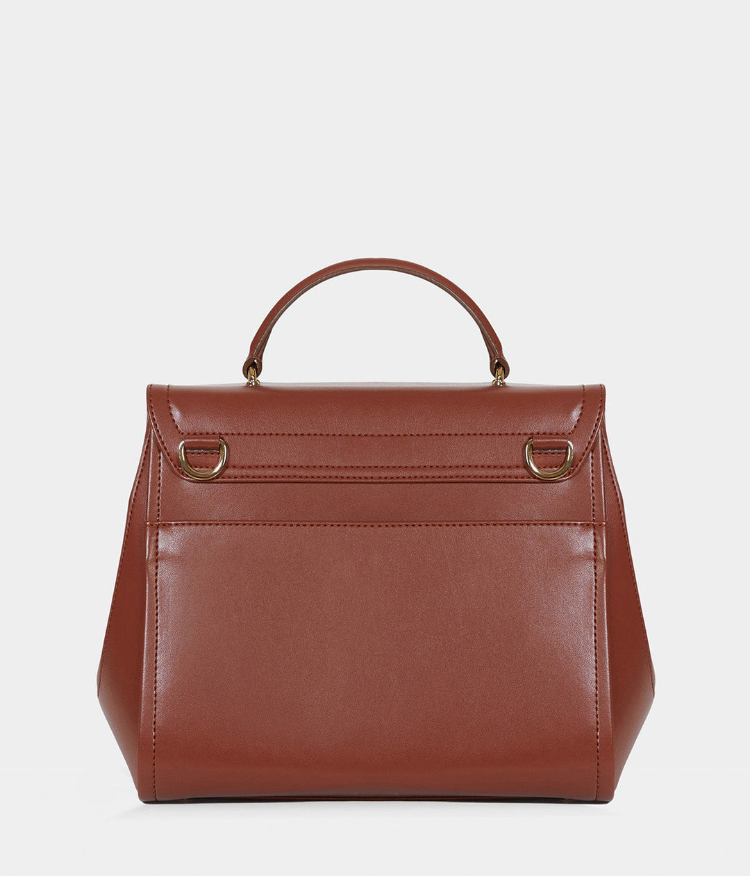 Sac à main vegan Paname full Apple skin camel - éthique, écoresponsable, écologique, recyclé et sans cruauté