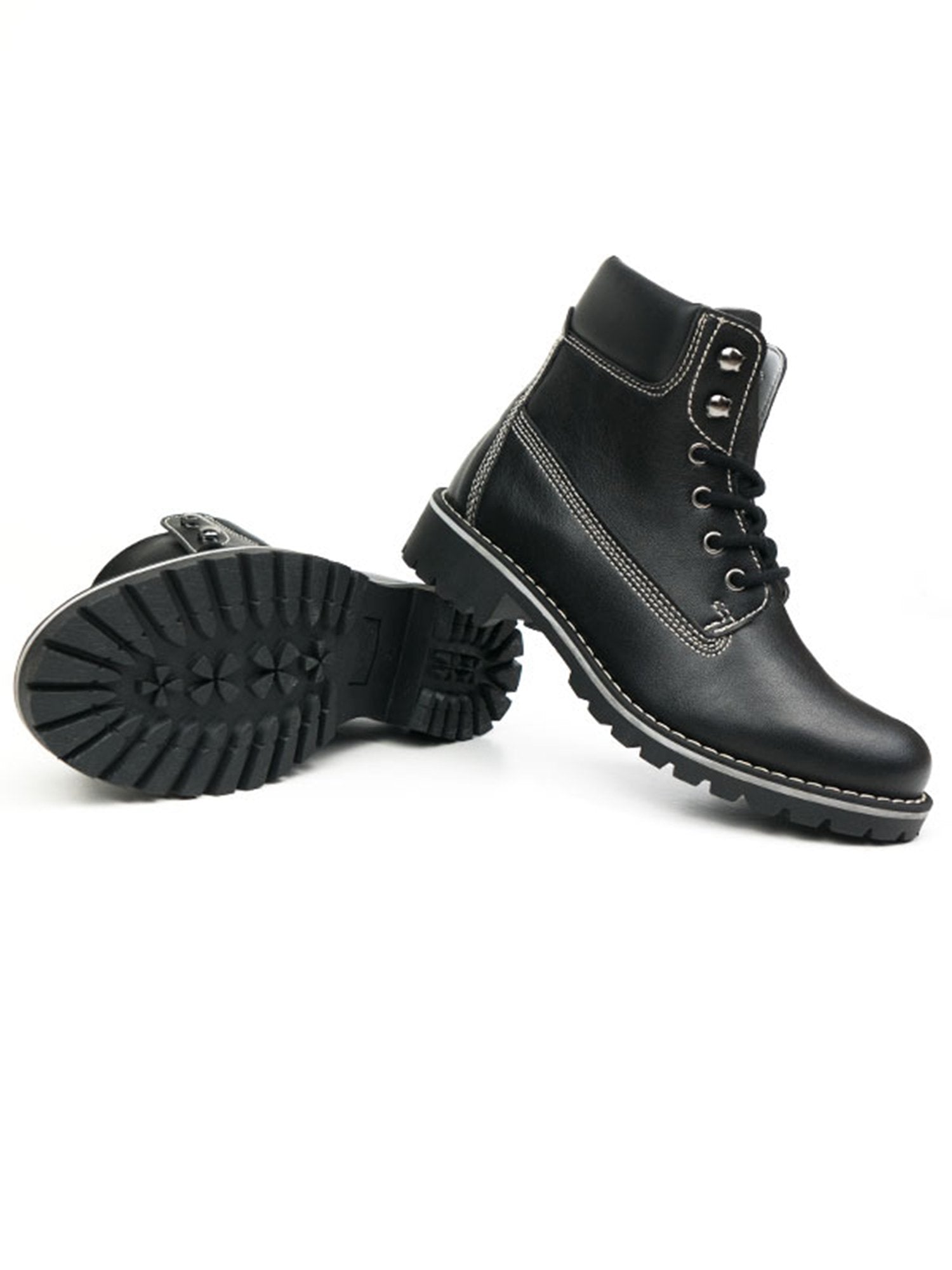 Men s Vegan Ankle Boots Caterpillar Style Zebra Vegan Shop