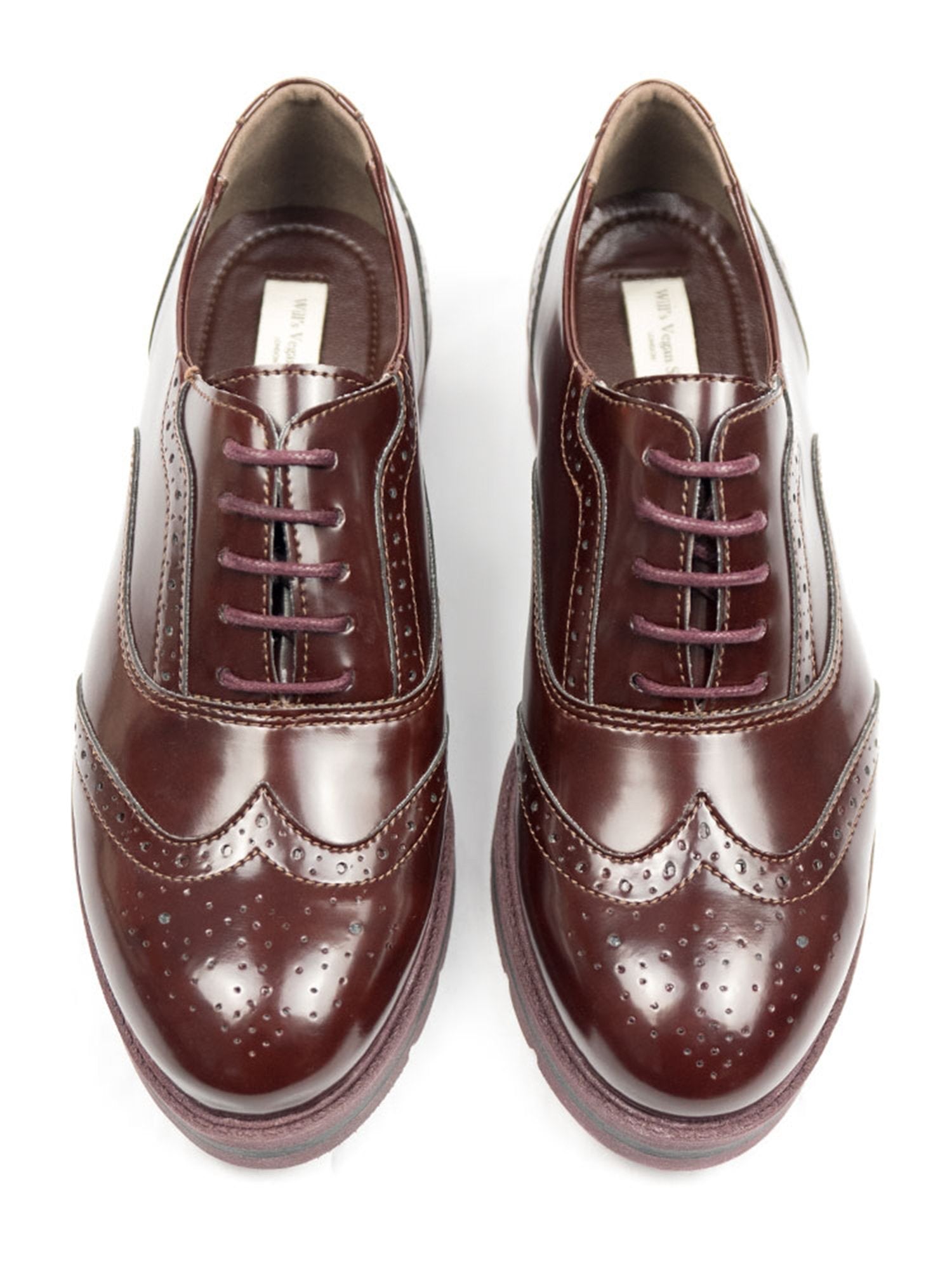 Flatform brogue shoes shop
