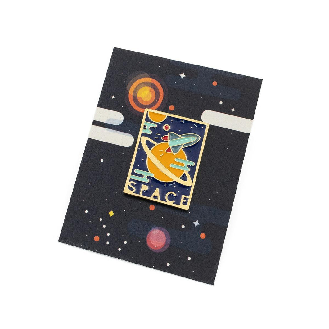 pins retro espace fusé