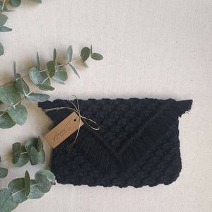 Pochette macramé