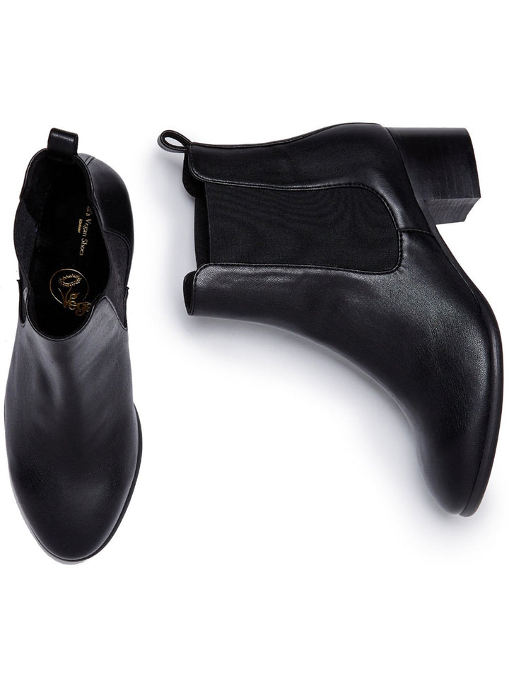 bottines vegan Chelsea à talon | Will&