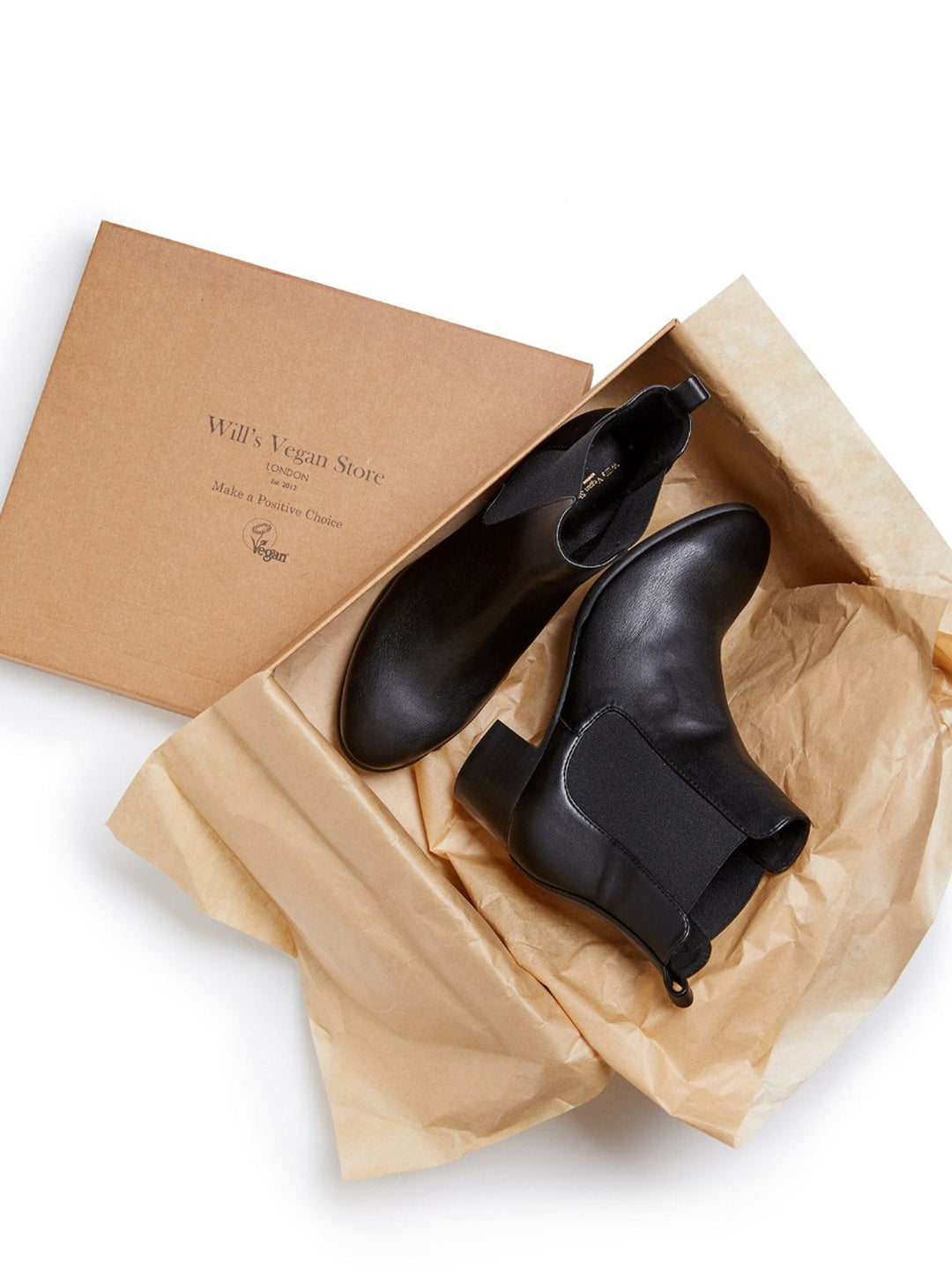 bottines vegan Chelsea à talon | Will&