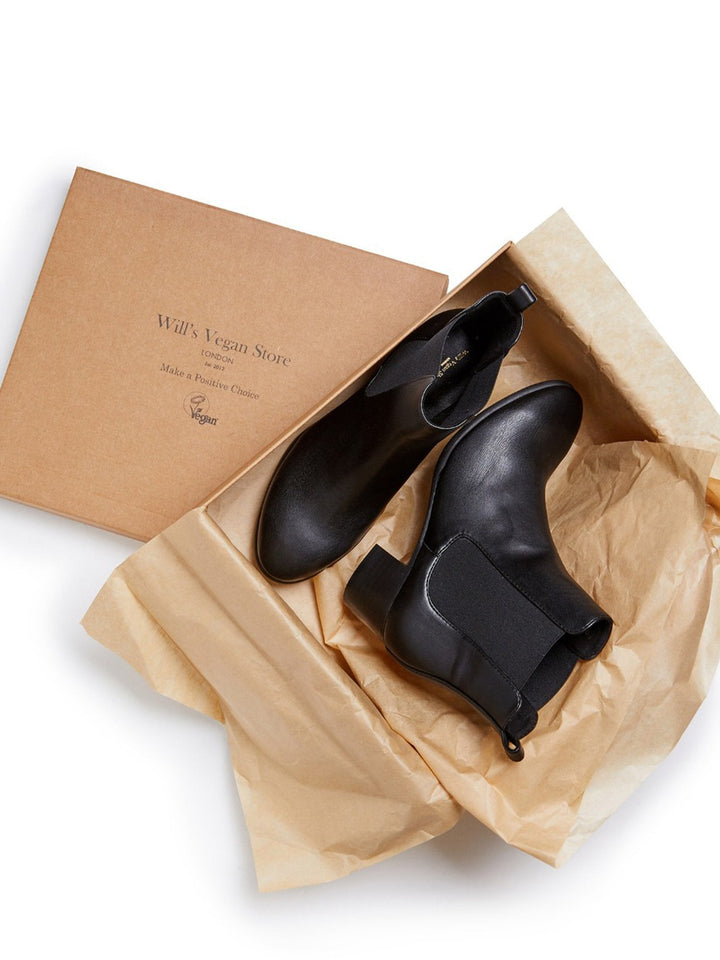 bottines vegan Chelsea à talon | Will&