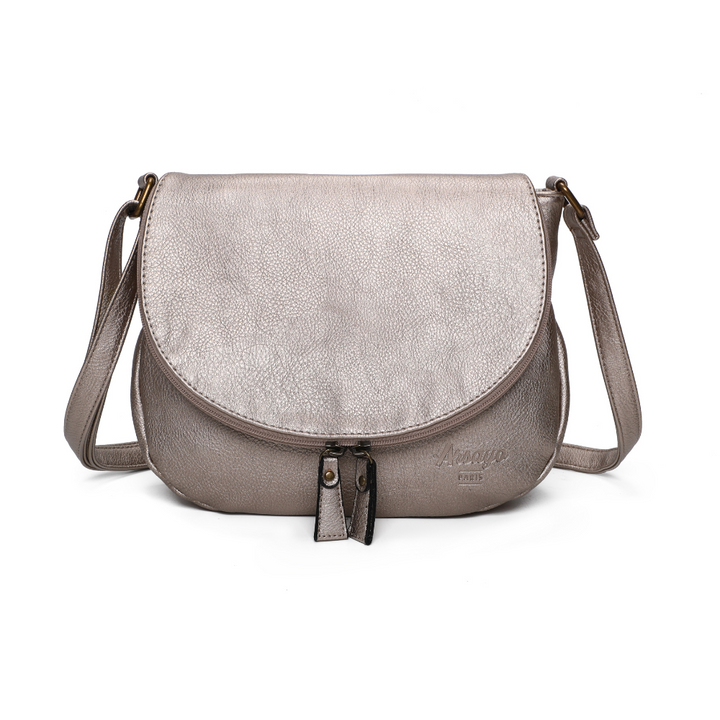 Sac vegane besace Arsayo champagne