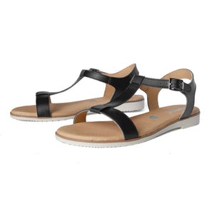 sandales ethique noir